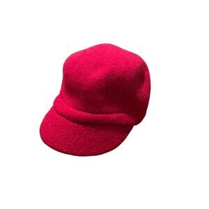 San Diego Hat Co. Red Wool Cap, One Size